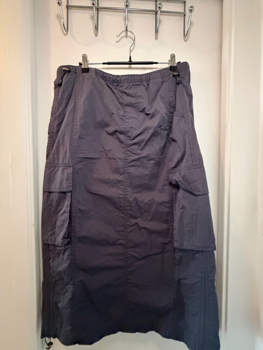 Ardene Charcoal Gray Cargo Maxi Skirt